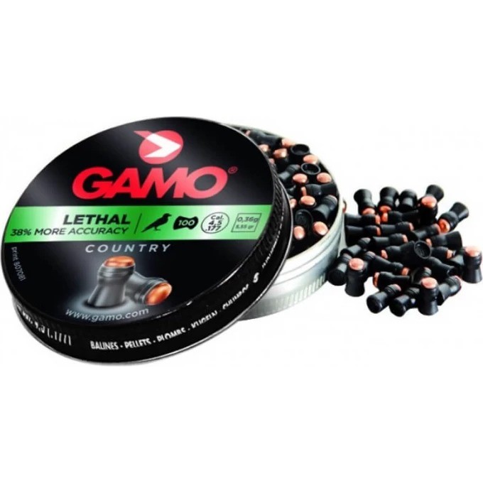 Пули пневматические GAMO Lethal 4,5мм (100шт) 6322740-B Пули пневматические GAMO Lethal 4,5мм (100шт) 6322740-B